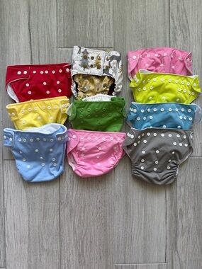Assorted brands, Colors Reusable Diaper Covers - only